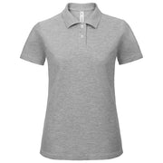 MAJICA KRATKI RUKAVI POLO B&C ID.001/WOMEN 180G SVIJETLO SIVA M