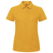 MAJICA KRATKI RUKAVI POLO B&C ID.001/WOMEN 180G ZLATNO ŽUTA 2XL