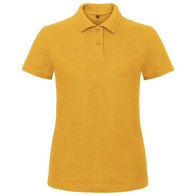 MAJICA KRATKI RUKAVI POLO B&C ID.001/WOMEN 180G ZLATNO ŽUTA XL