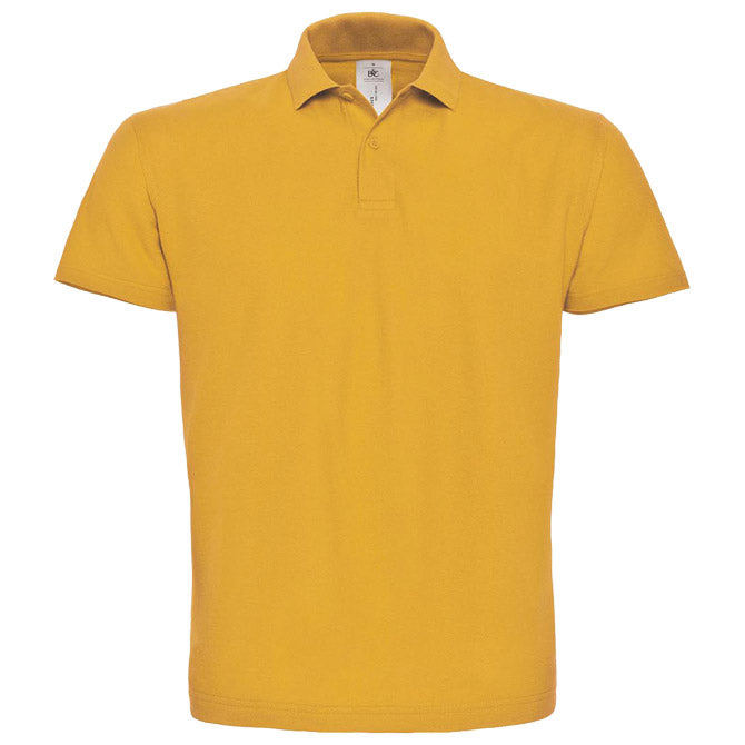 MAJICA KRATKI RUKAVI POLO B&C ID.001 180G ZLATNO ŽUTA 3XL