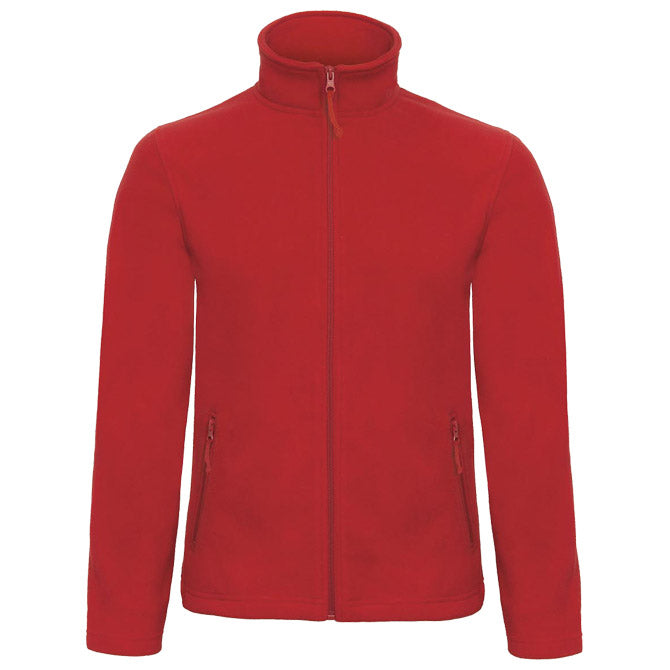 JAKNA ZIP-FLIS B&C ID.501 280G CRVENA M