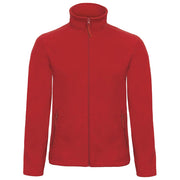 JAKNA ZIP-FLIS B&C ID.501 280G CRVENA 2XL