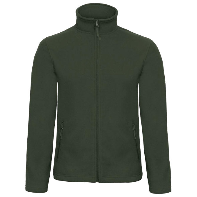 JAKNA ZIP-FLIS B&C ID.501 280G ZELENA S