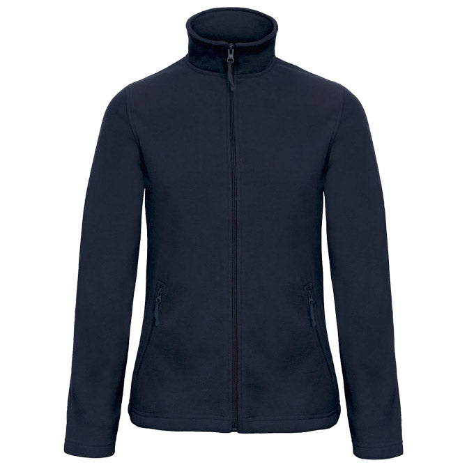 JAKNA ZIP-FLIS B&C ID.501 WOMEN 280G TAMNO PLAVA 2XL