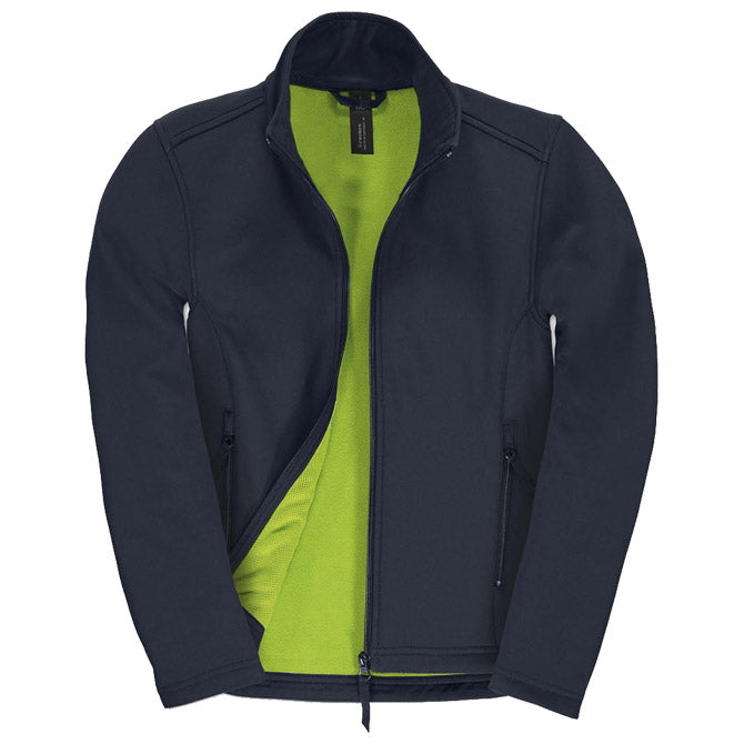 JAKNA ZIP ŽENSKA B&C ID.701 SOFTSHELL/WOMEN TAMNO PLAVA L
