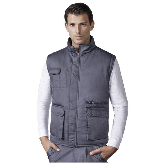 PRSLUK MUŠKI ZIP ALMANZOR SIVI XL