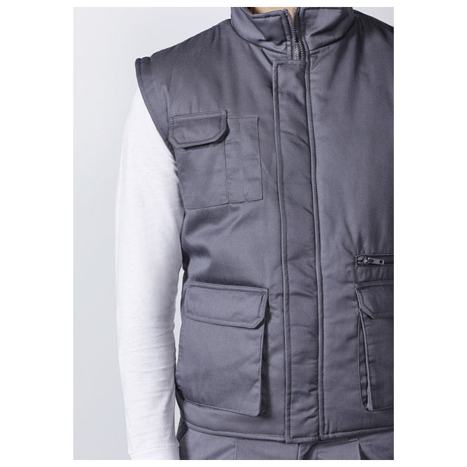 PRSLUK MUŠKI ZIP ALMANZOR SIVI XL