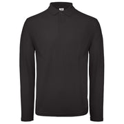 MAJICA DUGI RUKAVI POLO B&C ID.001 LSL 180G CRNA 2XL