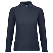 MAJICA DUGI RUKAVI POLO B&C ID.001 LSL/WOMEN 180G TAMNO PLAVA M