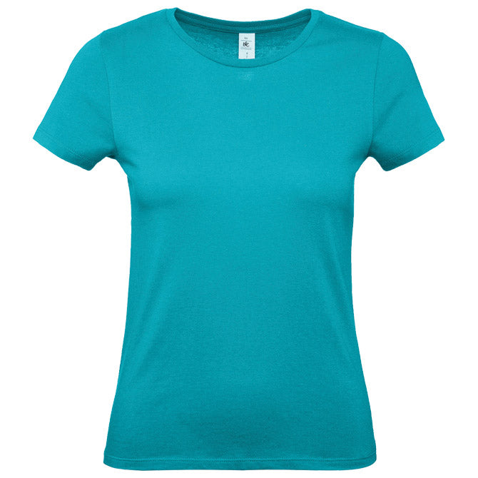 MAJICA KRATKI RUKAVI B&C #E150/WOMEN TIRKIZNA M