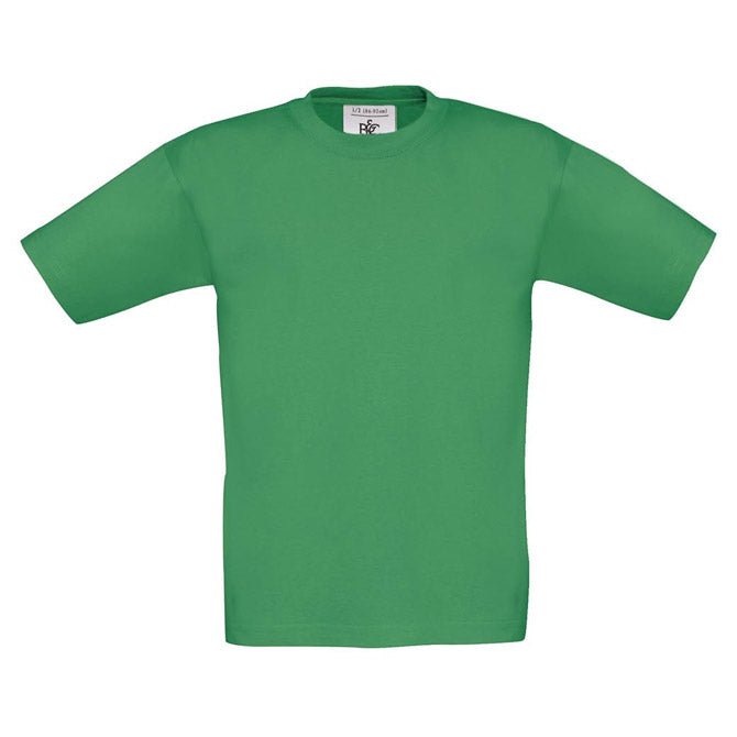 MAJICA KRATKI ROKAVI B&C EXACT KIDS 150 TRAVNA ZELENA 3/4