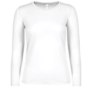 MAJICA DUGI RUKAVI B&C #E150/WOMEN LSL BIJELA XS