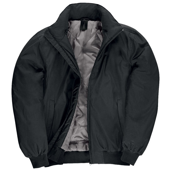JAKNA Z ZADRGO MOŠKA B&C CREW BOMBER ČRNA S