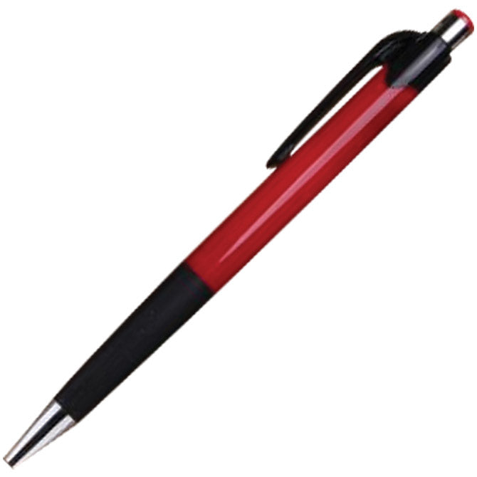 Kemični svinčnik grip ycp5096s barcelone rdeča/črna