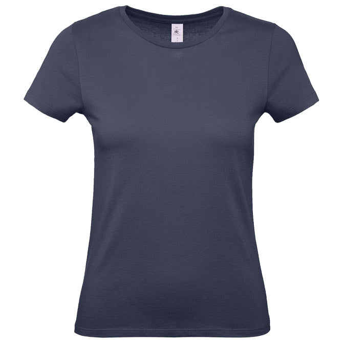 MAJICA KRATKI RUKAVI B&C #E150/WOMEN TAMNO PLAVA 2XL