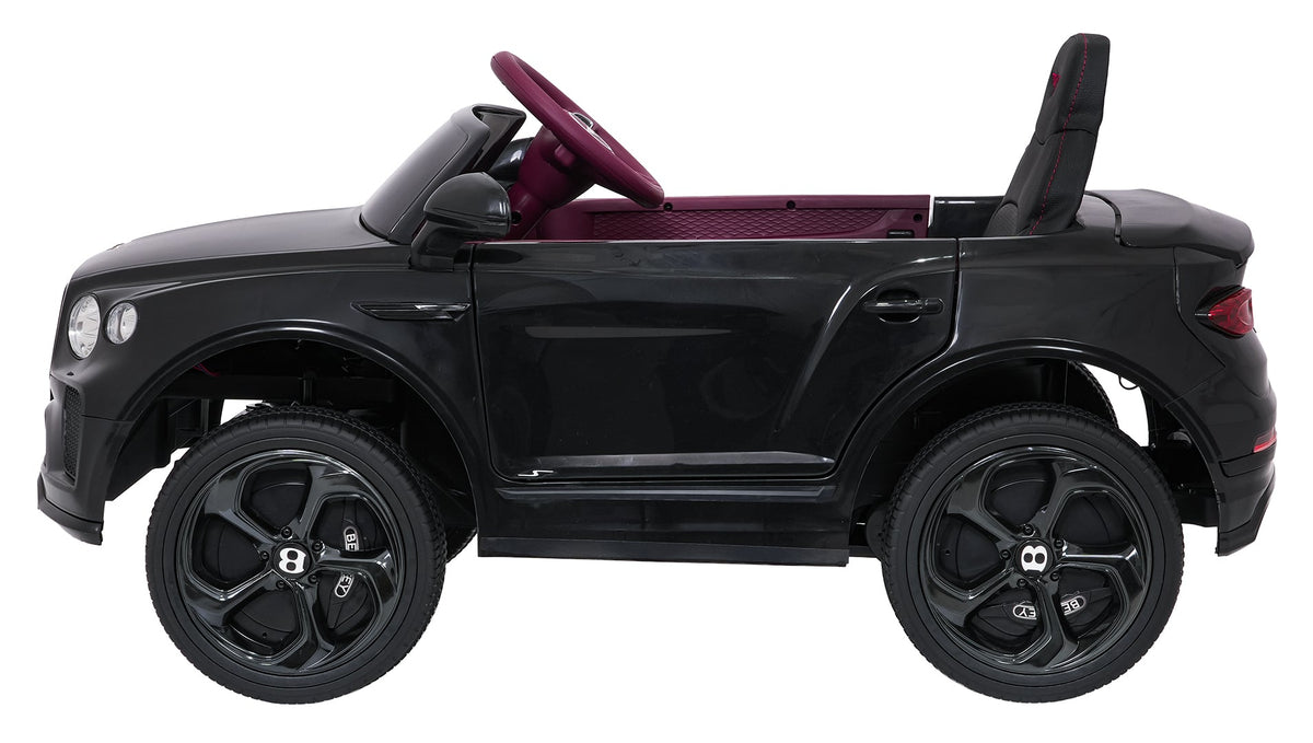 Licencirani auto na akumulator Bentley Bentayga S - Crni