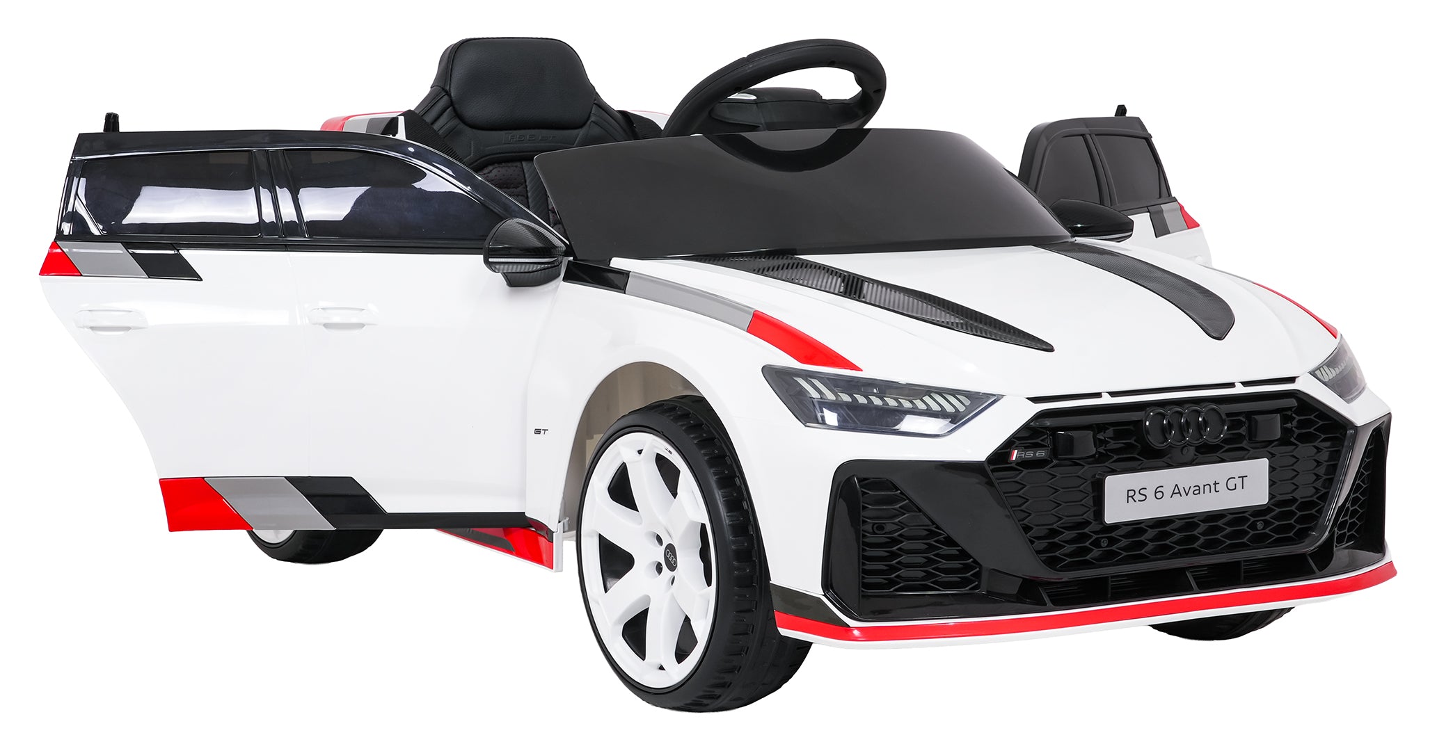 Licencirani auto na akumulator Audi RS6 Avant GT 4x4 - bijeli