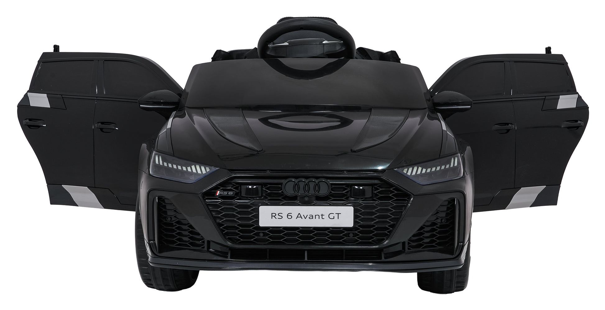 Licencirani auto na akumulator Audi RS6 Avant GT 4x4 - crni
