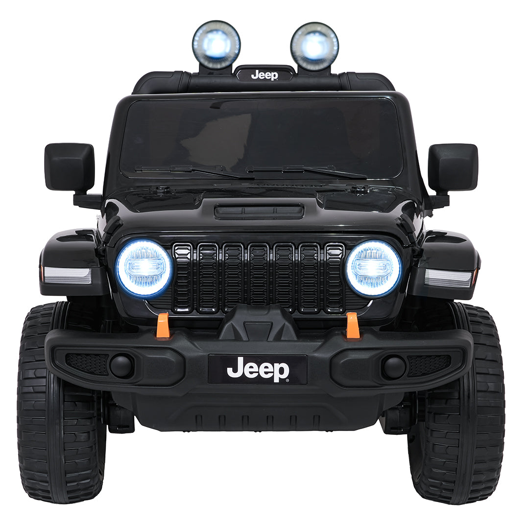 Licencirani auto na akumulator Jeep Wrangler Rubicon LIFT - crni