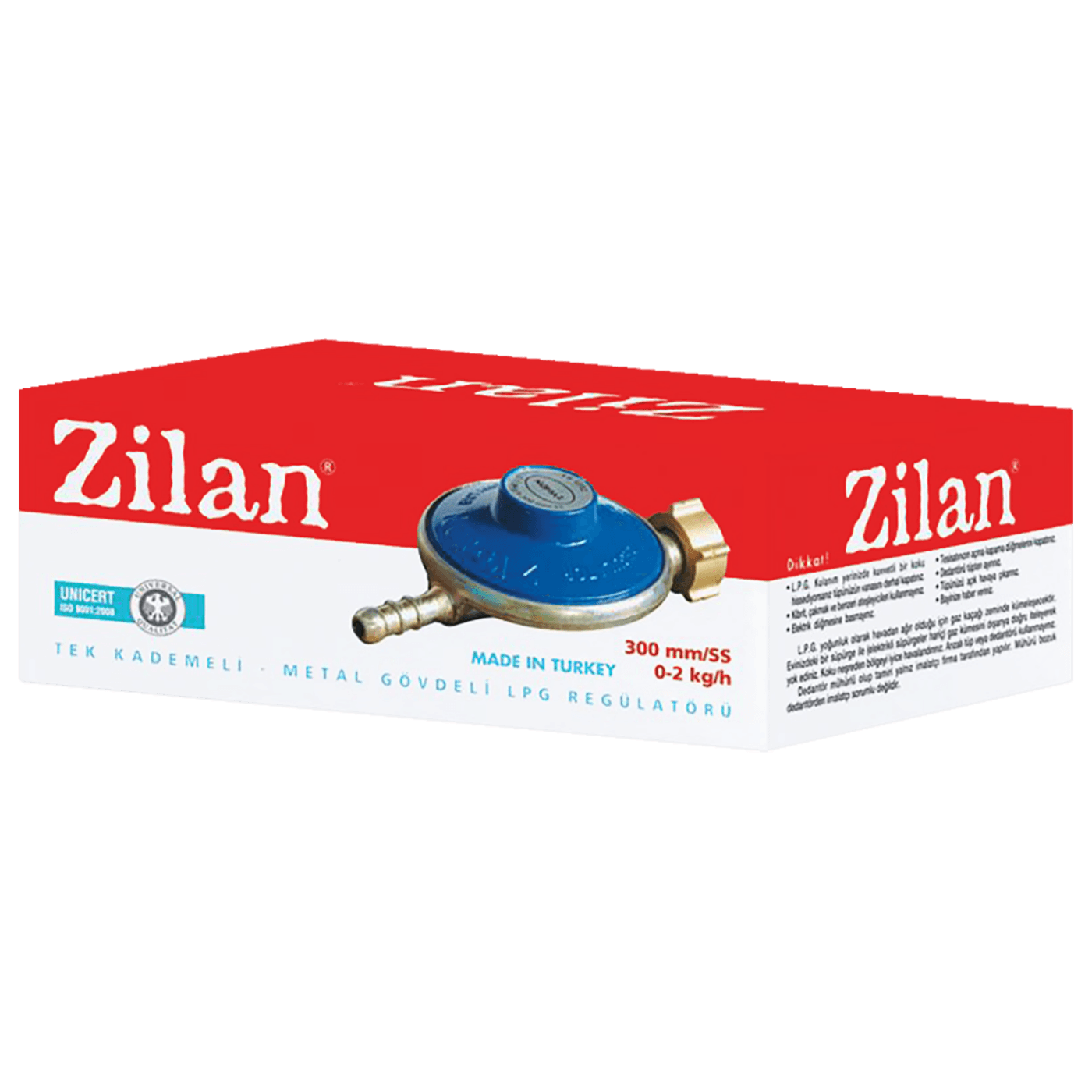 Zilan Regulator plina, 0-1.5 kg/h, max. 30 Mbar - ZLN0100