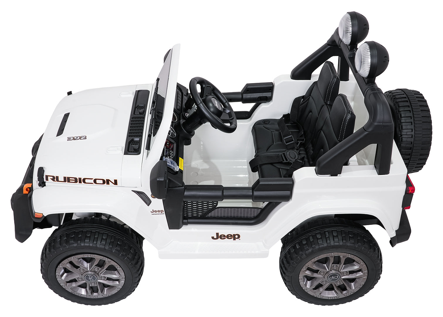 Licencirani auto na akumulator Jeep Wrangler Rubicon LIFT - bijeli
