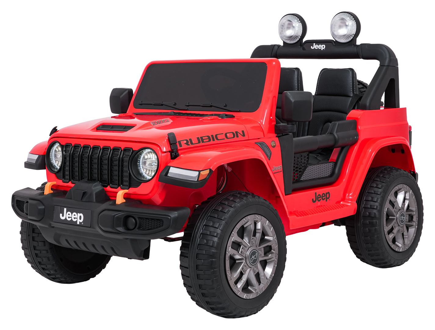 Licencirani auto na akumulator Jeep Wrangler Rubicon LIFT - crveni