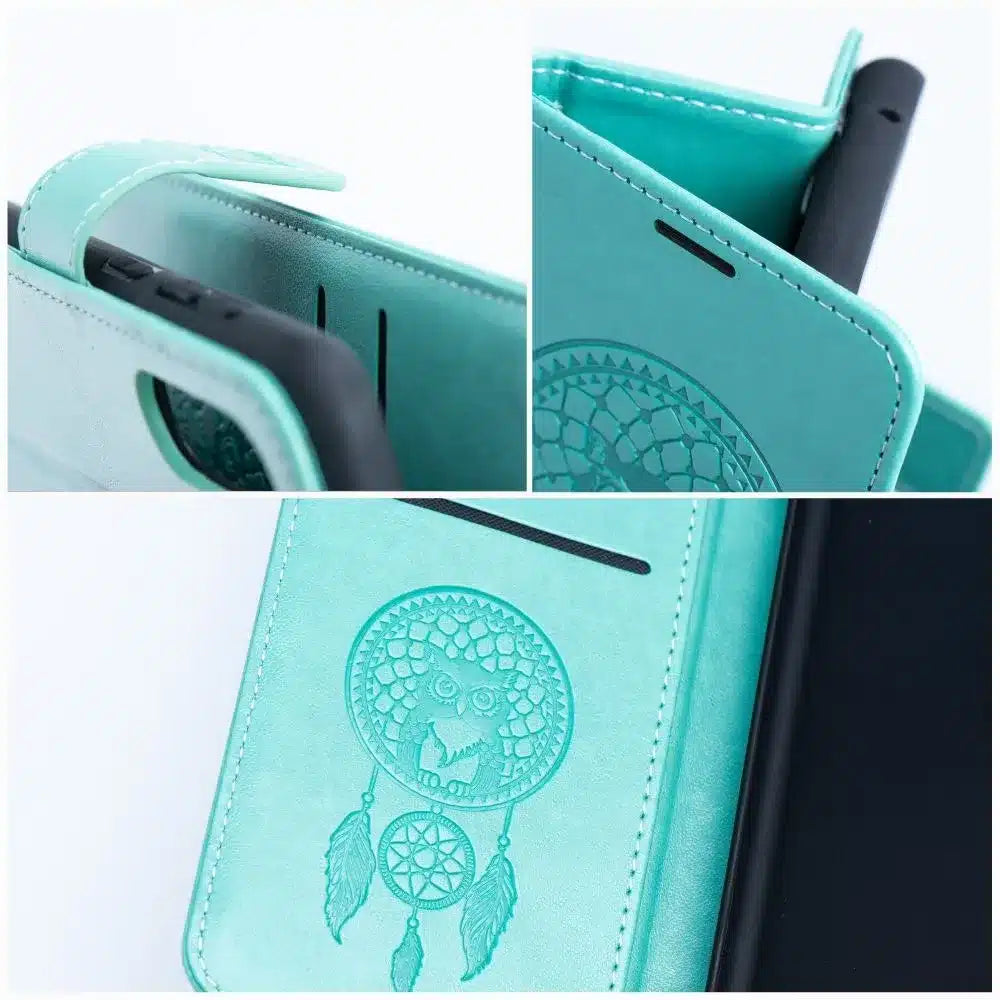 MEZZO Book case preklopna torbica za XIAOMI Redmi NOTE 12 PRO Plus 5G dreamcatcher green