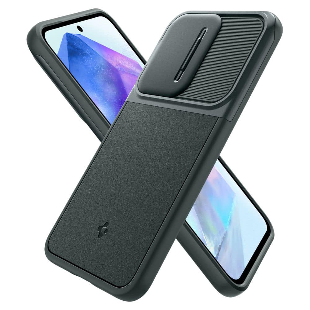 Spigen - Optik Armor maska za Samsung Galaxy A55 5G - Abyss Green