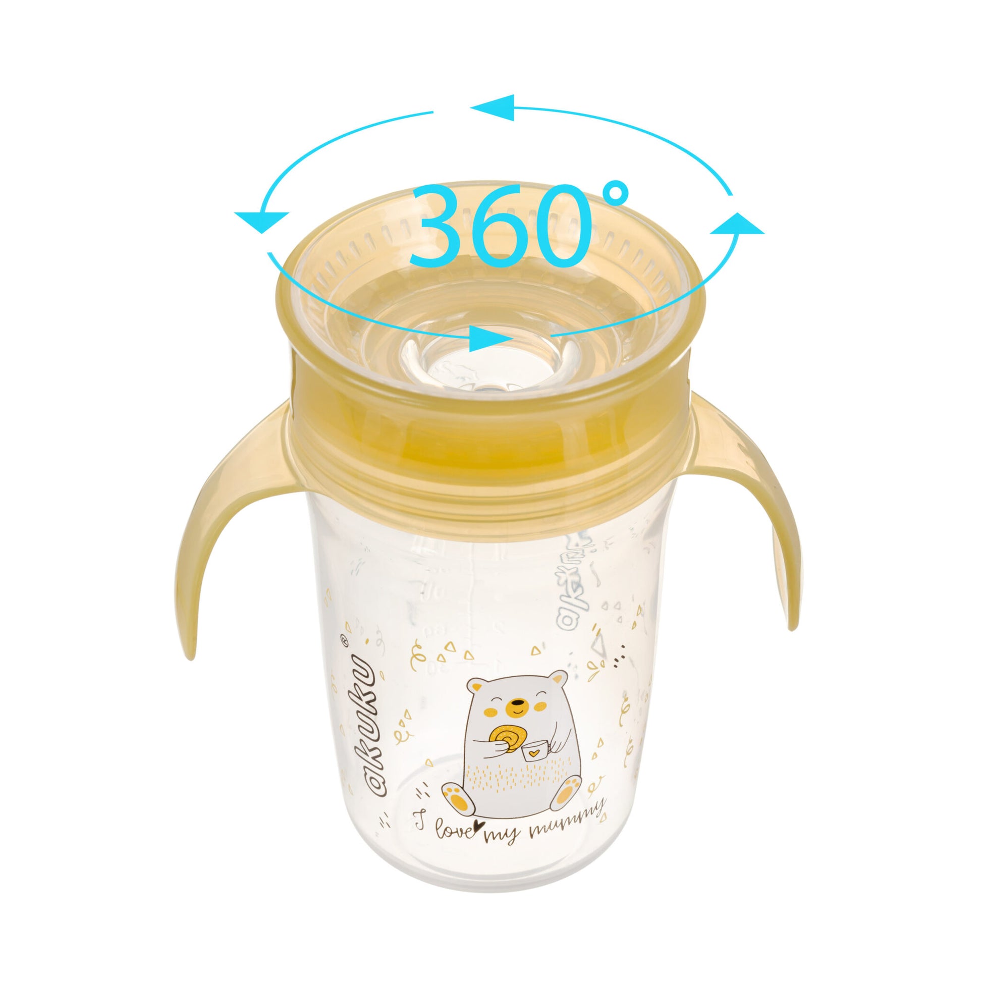 AKUKU 360° šalica otporna na prolijevanje