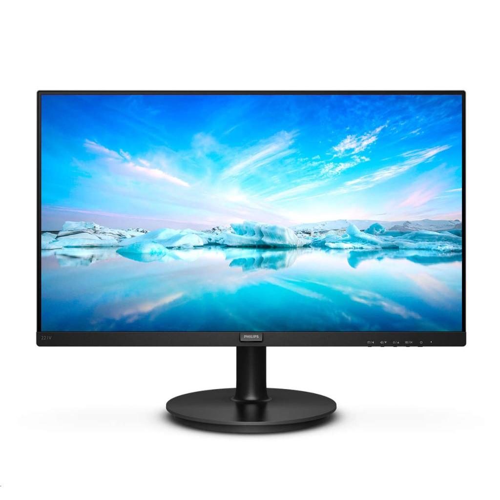 Philips V Line 221V8/00 računalni monitor 54,6 cm (21.5") 1920 x 1080 pikseli Full HD LED Crno