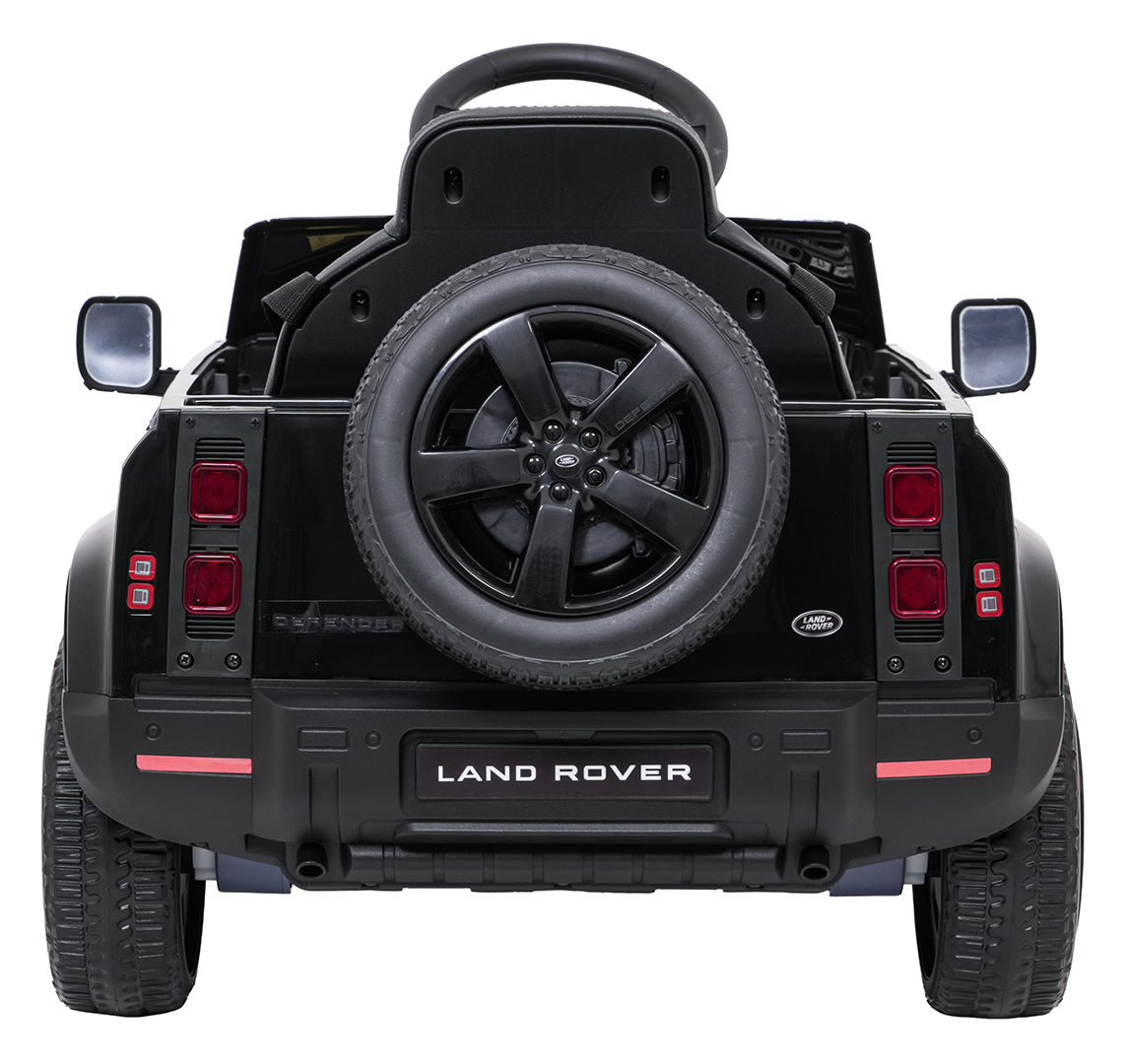 Licencirani auto na akumulator Land Rover Defender 4x4 - crni