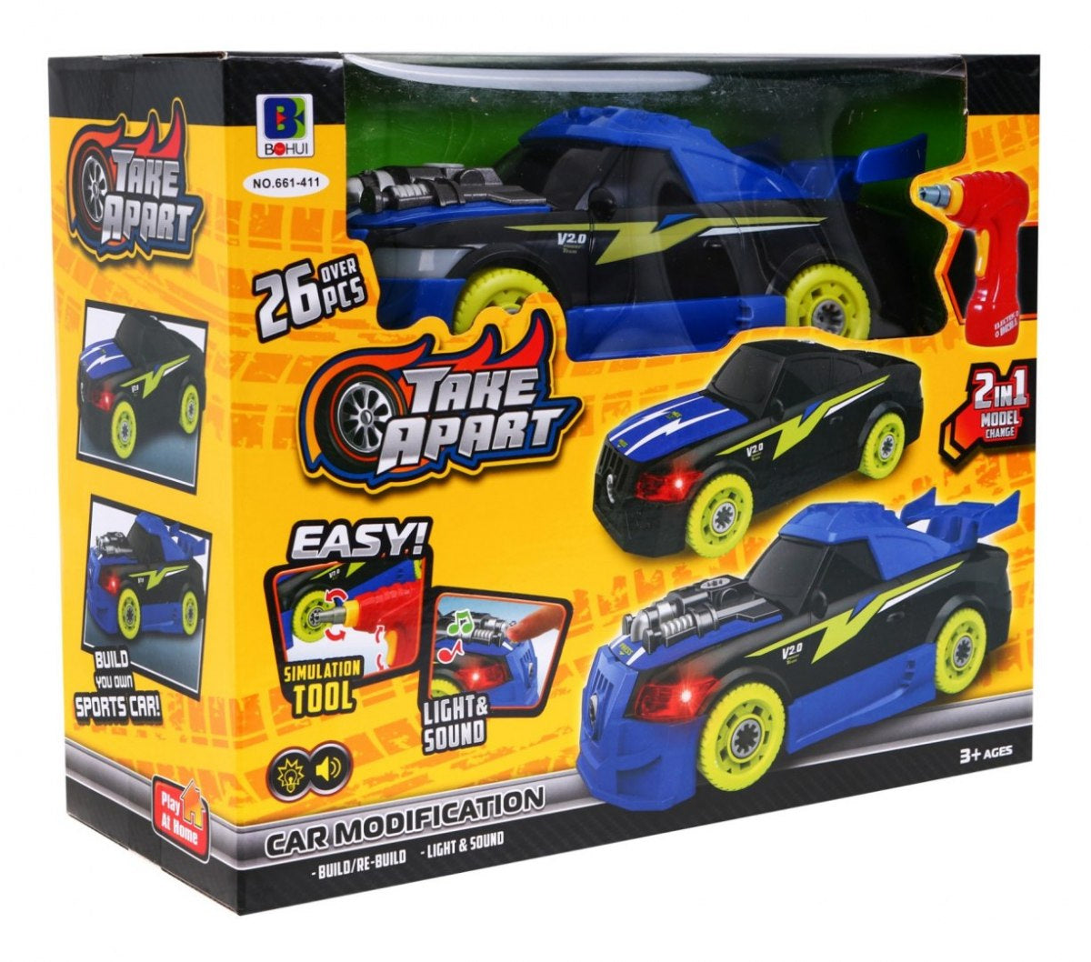 2in1 Screwed sports car