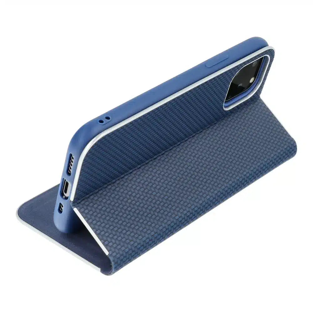 LUNA Book Carbon futrola za XIAOMI Redmi NOTE 12 PRO Plus 5G plava