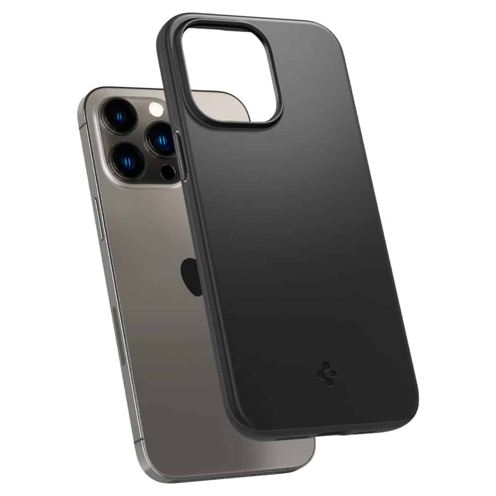 Spigen - Thin Fit - iPhone 14 Pro - crna