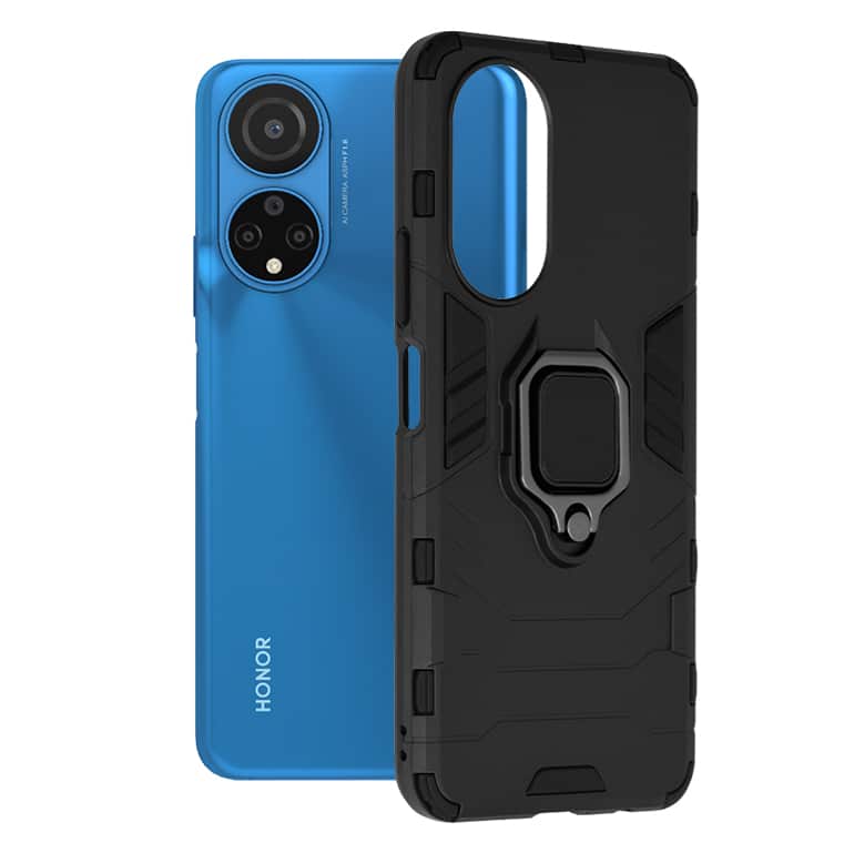 Techsuit Silicone Shield maska za Honor X7 - crna