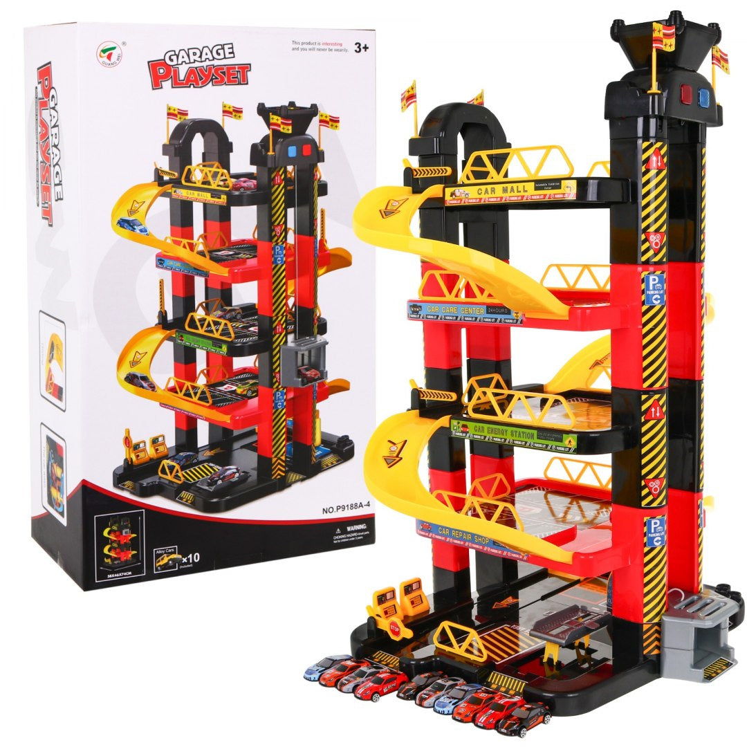 Set za igru s autićima MEGA Multi-Level  Park