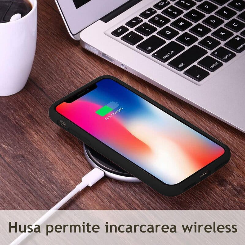 Techsuit – Soft Edge Silicone – Honor 70 – crna
