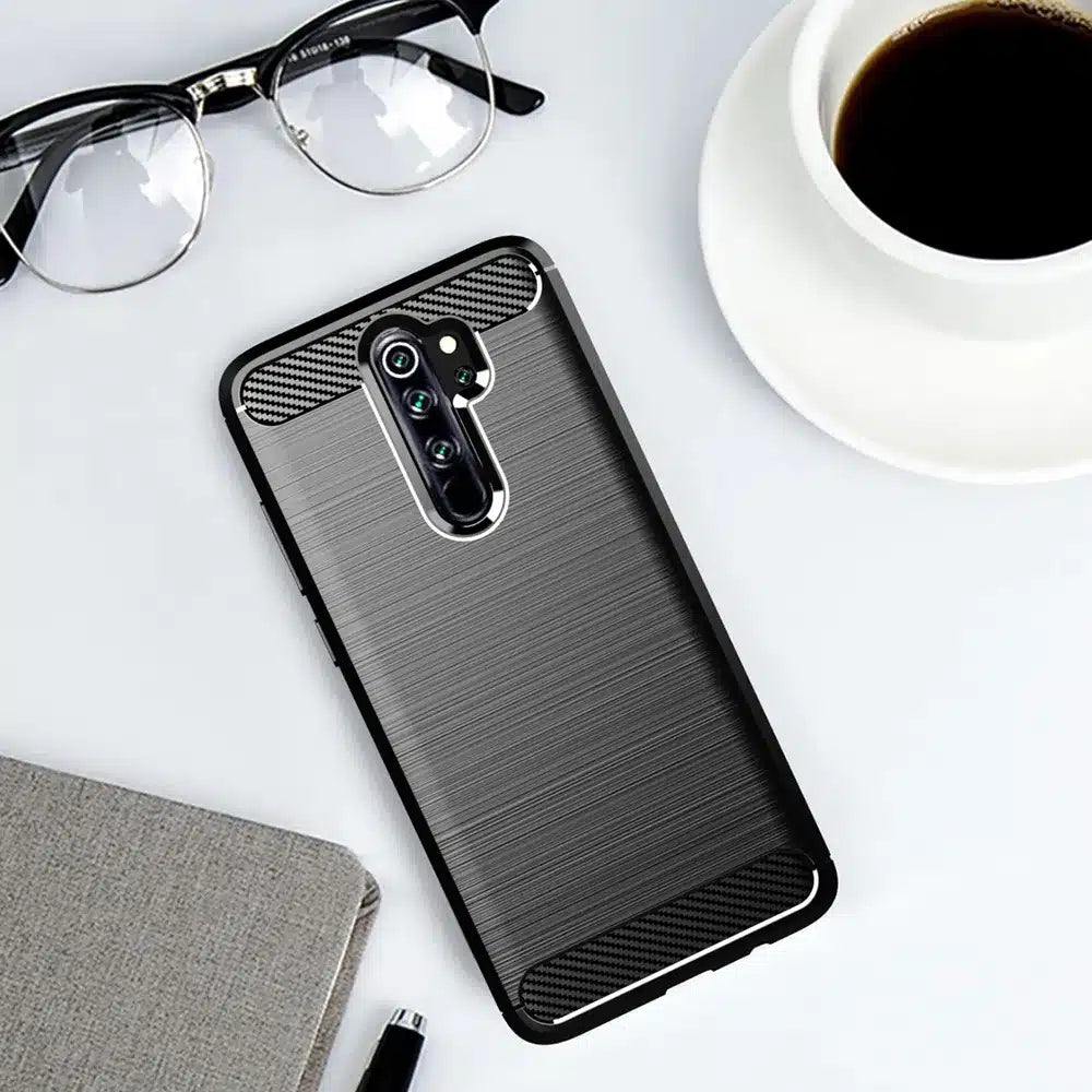 CARBON maska za XIAOMI Redmi Note 8 Pro crna