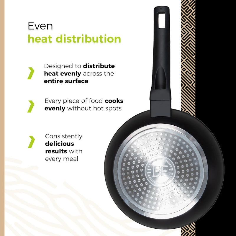 BE Living Set 5 tava Delight Black