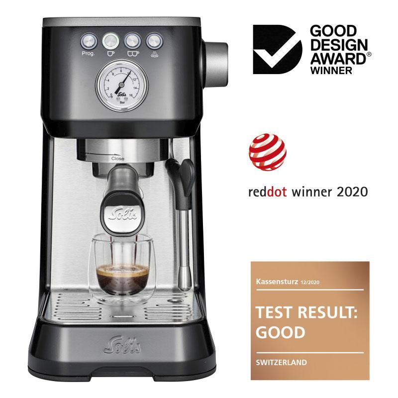 Solis Barista Perfetta Plus Black Espresso Machine