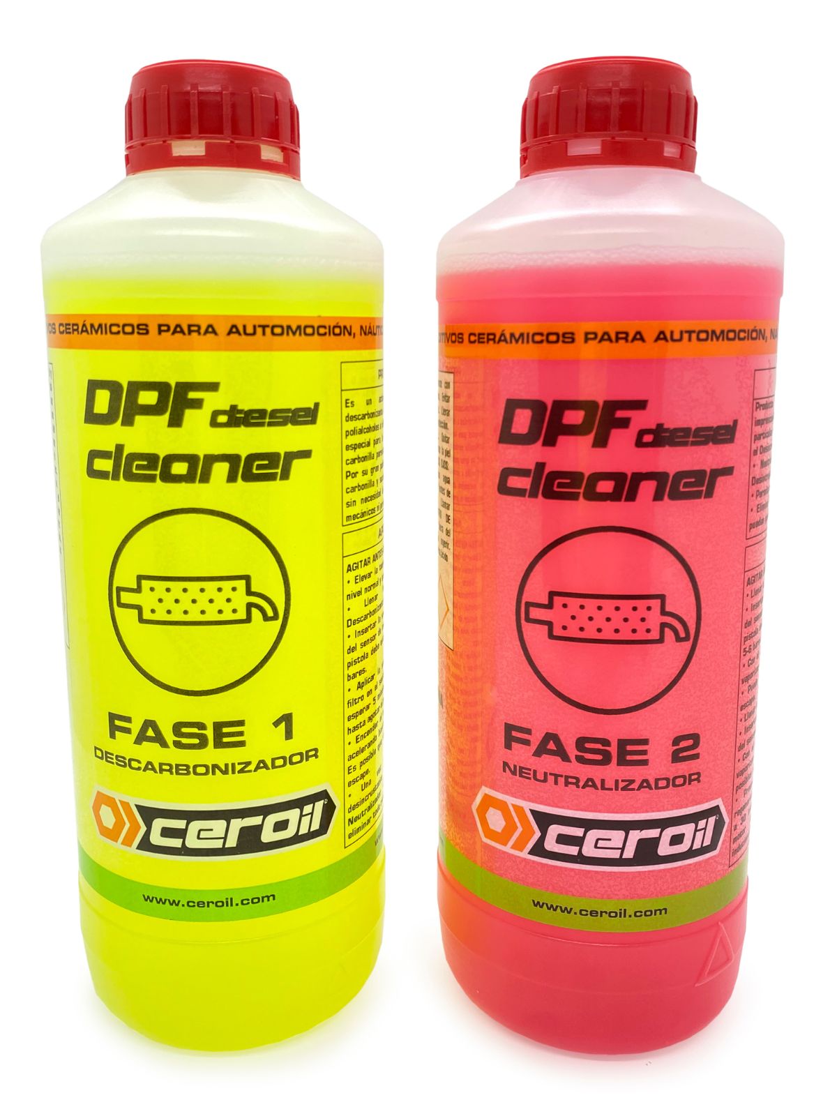 Komplet za čišćenje filtra čestica u 2 faze (DPF/FAP)- 1L+1L