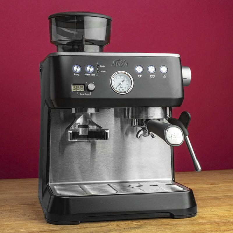Solis Grind & Infuse Perfetta Black espresso aparat