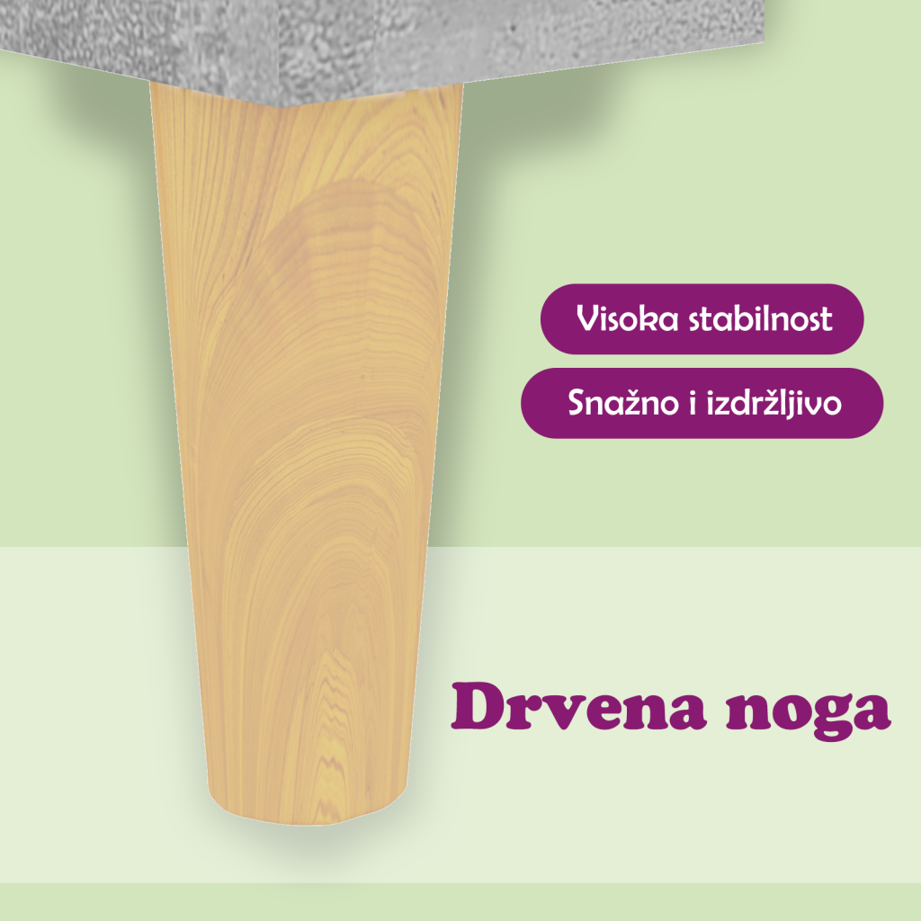 Komoda boja betona 60 x 35 x 70 cm od konstruiranog drva