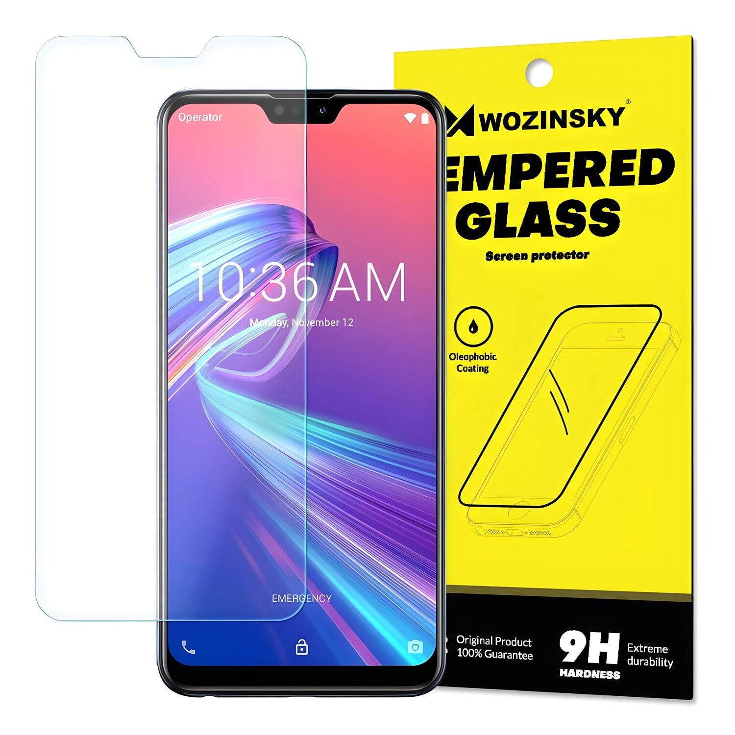 Wozinsky zaštitno kaljeno staklo za Asus Zenfone Max Pro (M2) ZB631KL - Prozirna KP26628