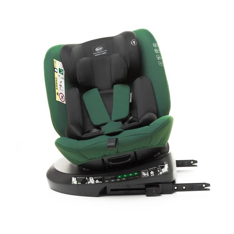 4BABY autosjedalica Matt-fix dark green