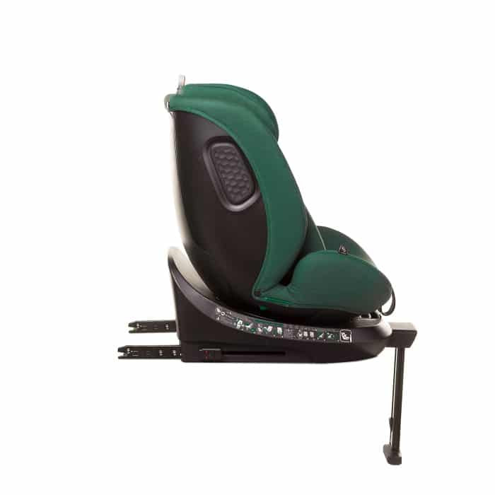 4BABY autosjedalica Enzo-fix dark green