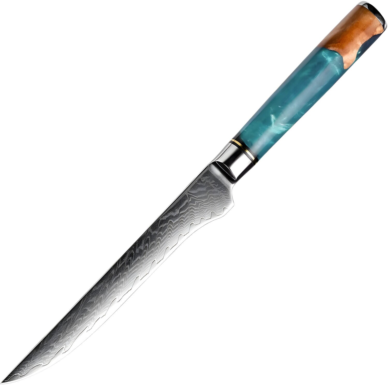 Damaskasti kuhinjski nož SH-39326 - Boning / Plava KP39326