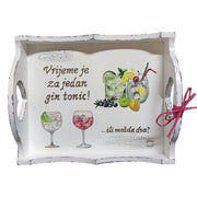 Vrijeme je za gin tonic! Poslužavnik    Š16014