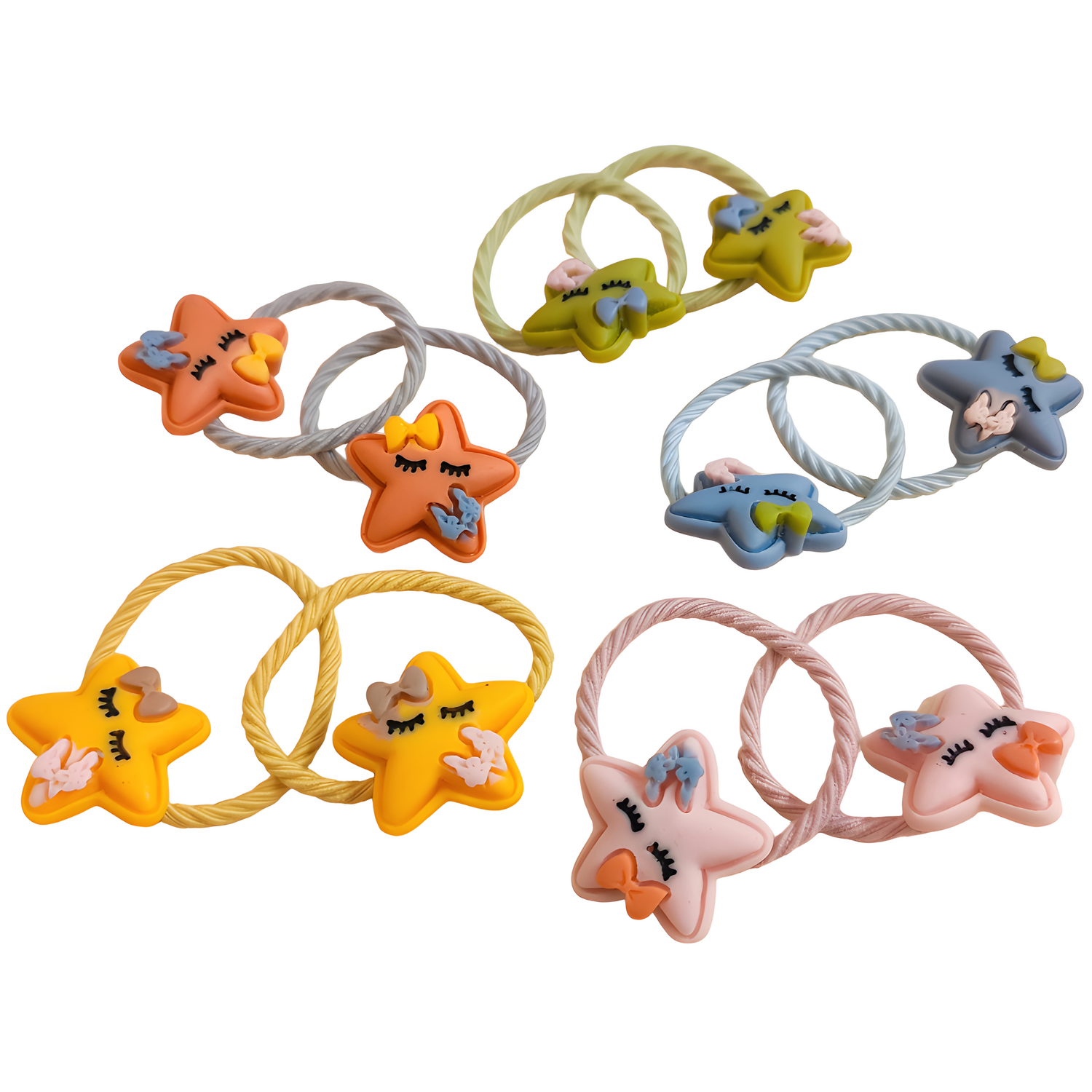 Gumičci za kosu ST-24160 - Višebojna KP24160