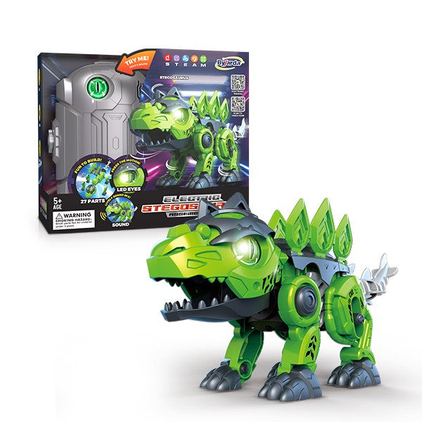 Komplet za gradnju - Sastavite robotskog dinosaura - Više Varijanti Stegosaur (27) komada )